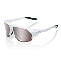 Ochelari de Soare pentru Ciclism 100 % Norvik Lentila HiPER Silver Mirror Alb