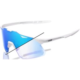 Ochelari de Soare pentru Ciclism si Sport 100 % Hypercraft Lentila Bastille LE / Photochromic Alb
