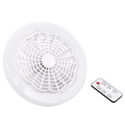 UB Lustra ventilator pentru tavan 2 in 1 cu Led Alb