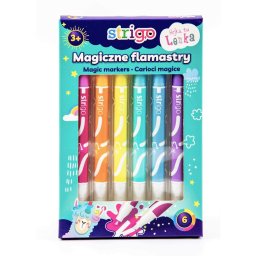 Carioci Magic Markers Strigo Lenka, 6 buc/set SSC143