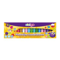 Plastilina Strigo, 18 culori SSC334