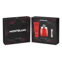 Montblanc Legend Red EDP 100 ml + EDP MINI 7.5 ml + SG for Body & Hair 100 ml (Barbati)