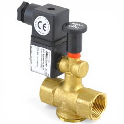 Electrovalva gaz metan, normal deschis (NA), 3/4, manual reset, IP65, 230V, DN20, Tecnogas M16/RMO,
