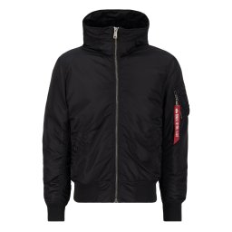 ALPHA INDUSTRIES Geacă de primăvară-toamnă 'MA-1' negru
