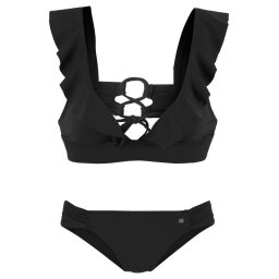 JETTE Costum de baie două piese negru
