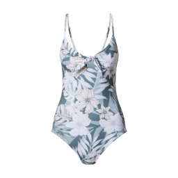 Seafolly Costum de baie întreg albastru fumuriu / albastru porumbel / roz pastel / alb