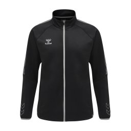 Hummel Jachetă de trening 'Cima' gri deschis / negru