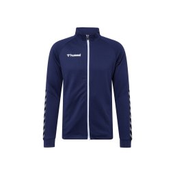 Hummel Jachetă de trening 'Authentic' bleumarin / gri / alb