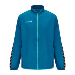 Hummel Geacă sport 'Authentic' turcoaz / verde petrol / negru / alb
