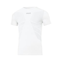 JAKO Tricou funcțional gri deschis / alb