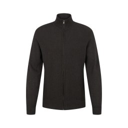 TOM TAILOR Geacă tricotată gri metalic