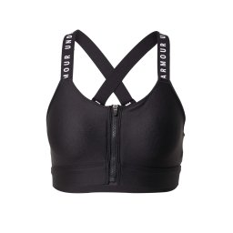 UNDER ARMOUR Sutien sport negru / alb