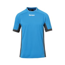 KEMPA Tricou funcțional albastru / gri metalic / alb