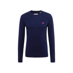 LEVI'S ® Pulover 'Original Housemark Sweater' albastru închis / roz