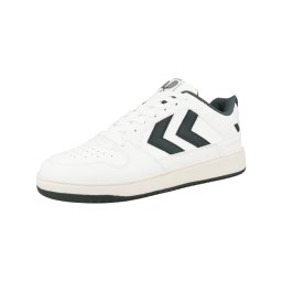 Hummel Sneaker low 'Power Play' verde închis / alb