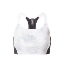UNDER ARMOUR Sutien sport gri / negru / alb