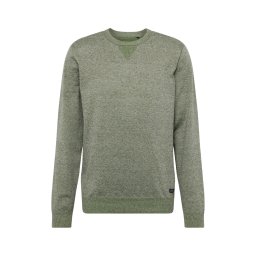 BLEND Pulover 'Bruton' verde / negru