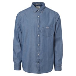 GANT Cămașă albastru denim