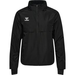 Hummel Geacă sport 'Go' negru / alb