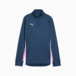PUMA Hanorac sport albastru închis / roz / alb