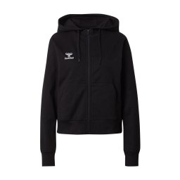 Hummel Bluză cu fermoar sport 'GO 2.0' negru / alb