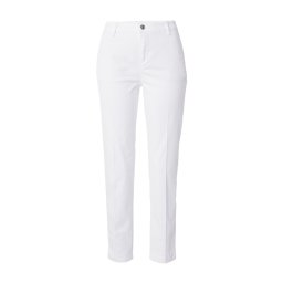 MAC Pantaloni eleganți 'Summer Spririt' alb