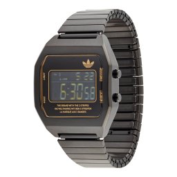 ADIDAS ORIGINALS Ceasi digital portocaliu / negru
