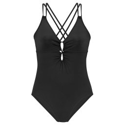 s.Oliver Costum de baie întreg negru