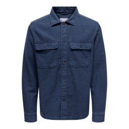 Only & Sons Cămașă 'Oliver' albastru marin