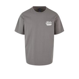 ZOO YORK Tricou gri / alb