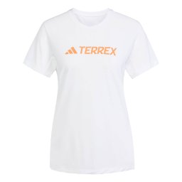 ADIDAS TERREX Tricou funcțional 'Multi Climacool Logo Tech' portocaliu / alb