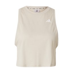 ADIDAS PERFORMANCE Sport top grej / alb