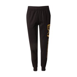 EA7 Emporio Armani Pantaloni auriu / negru
