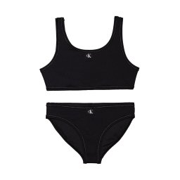 Calvin Klein Swimwear Costum de baie două piese negru