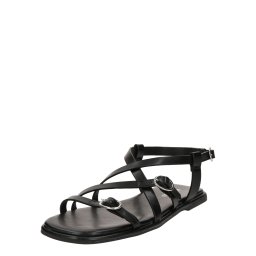 ABOUT YOU Sandale cu baretă 'Melody' negru