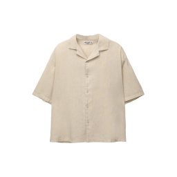 Pull&Bear Cămașă ecru