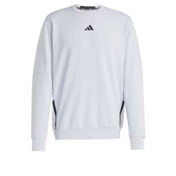 ADIDAS PERFORMANCE Hanorac sport 'Designed For Training' gri deschis / negru