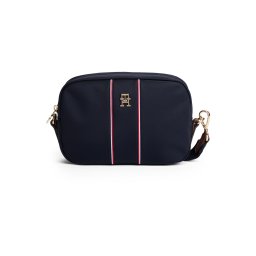TOMMY HILFIGER Geantă de umăr bleumarin / roșu / alb