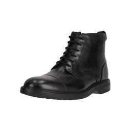 CLARKS Bocanci cu șireturi 'Aldwin Cap' negru