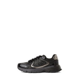 Karl Lagerfeld Sneaker low 'Orion' negru / argintiu