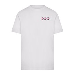 Mister Tee Tricou 'All Or Nothin Chain' roz / negru / alb