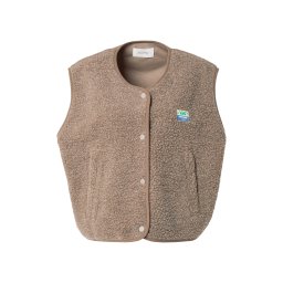 AMERICAN VINTAGE Vestă 'Hoktown' bej închis