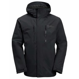 JACK WOLFSKIN Geacă outdoor 'JASPER' negru