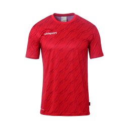UHLSPORT Tricou funcțional 'Progressive 28' roșu / roşu închis / alb