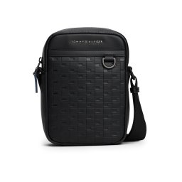 TOMMY HILFIGER Geantă de umăr negru