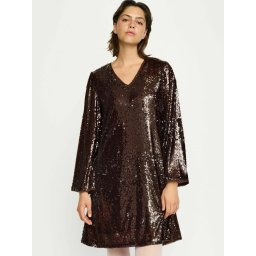 Soft Rebels Rochie de cocktail 'Maddison' maro închis