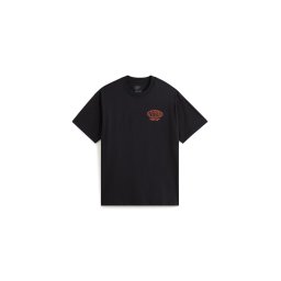 VANS Tricou 'World Tour' portocaliu / negru