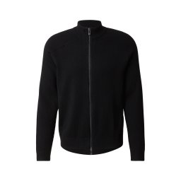 ARMANI EXCHANGE Geacă tricotată negru