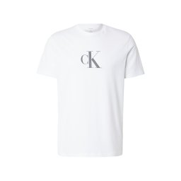 Calvin Klein Tricou gri deschis / negru / alb