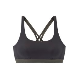 s.Oliver Sutien costum de baie 'Yella' gri metalic / oliv